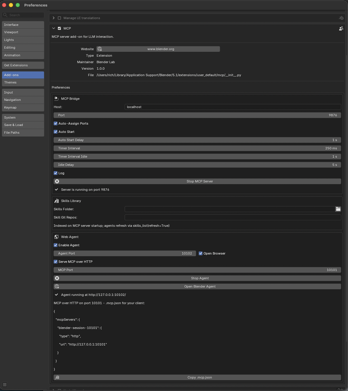 Rich-Siomporas/blender-agent: A full-featured agent harness and UI for ...