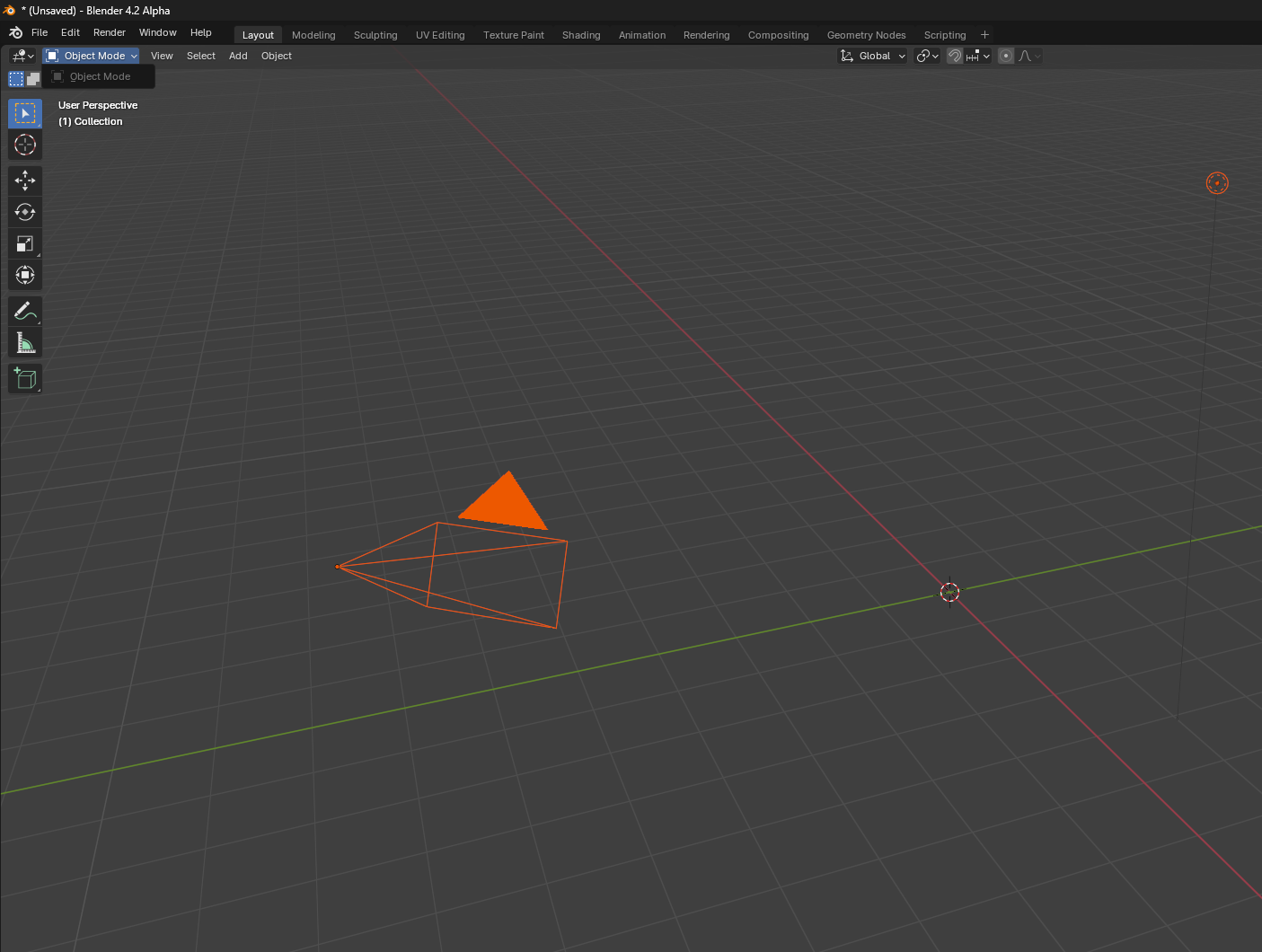#105181 - The Mesh Line tool is missing from Object Mode and can't be ...
