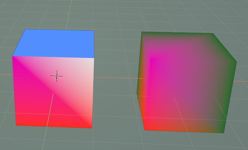 #107687 - New glTf exporter. B3.4 Vertex colors messed during export ...