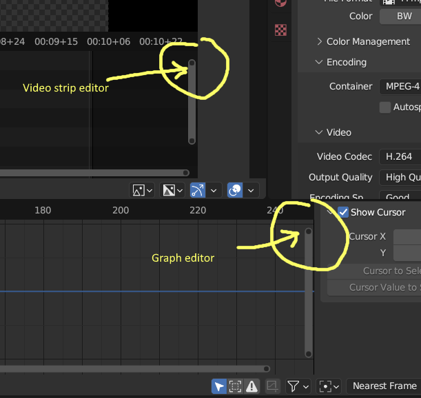 117572 Top vertical scrollbar tool not working properly 3.6.8 LTS