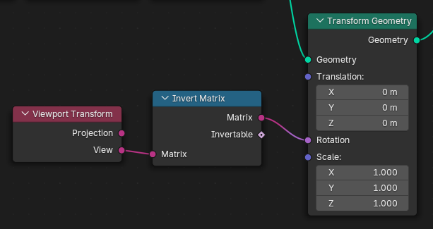 #118680 - Geometry Nodes: Add Viewport Transform node - blender ...