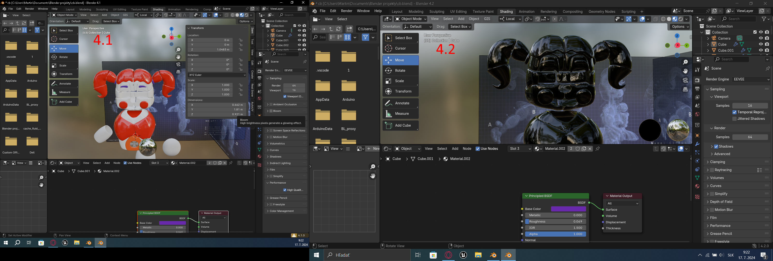 125581 - All materials are black in material preview - blender 