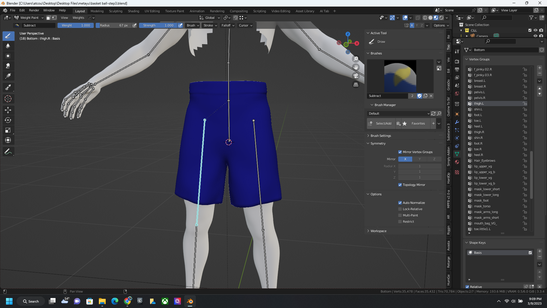 #105624 - missing x-Mirror option in blender 3.3.4 - blender - Blender ...