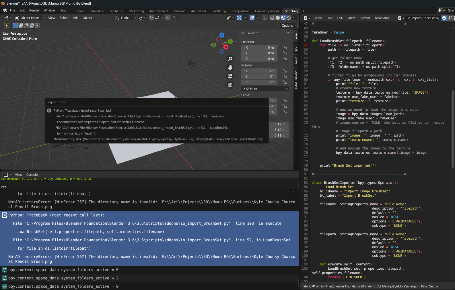 #104816 - Python: Traceback NotADirectoryError when importing a PNG ...