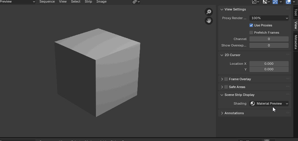 #120458 - Crash: Duplicated Scene strip and switch to Shading: Rendered ...