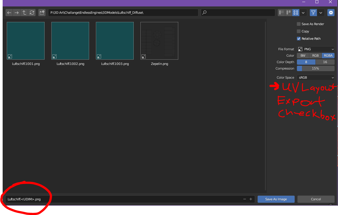 #105149 - UDIM Export UV Layout not work - blender - Blender Projects