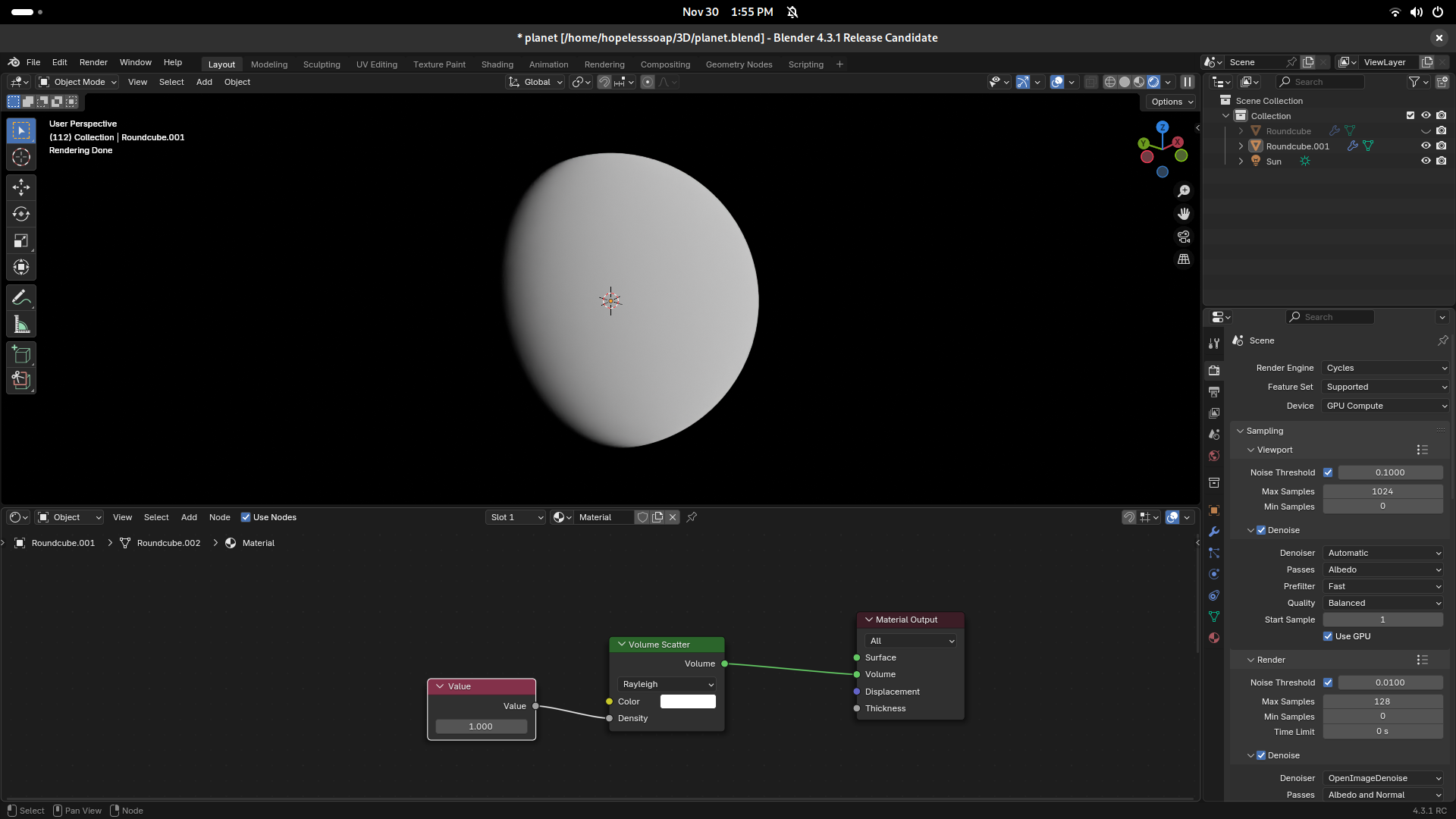 #126458 - Cycles volume rendering artifacts on AMD GPU - Linux ...