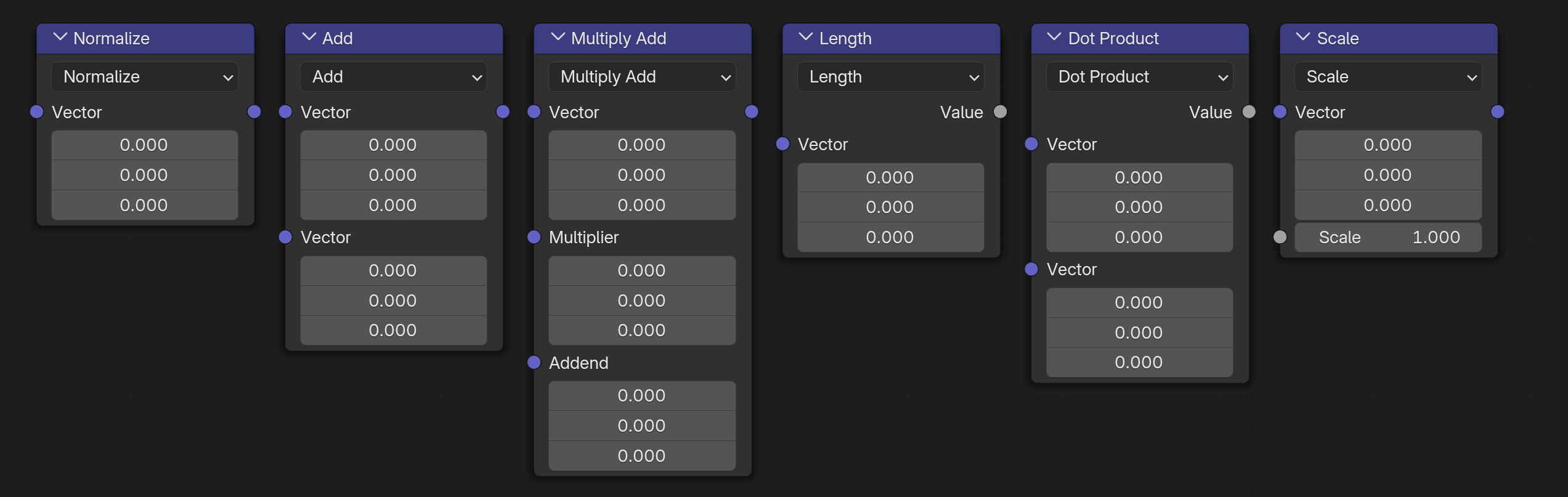 #145134 - Nodes: UI: add inline sockets for `Vector Math` - blender ...