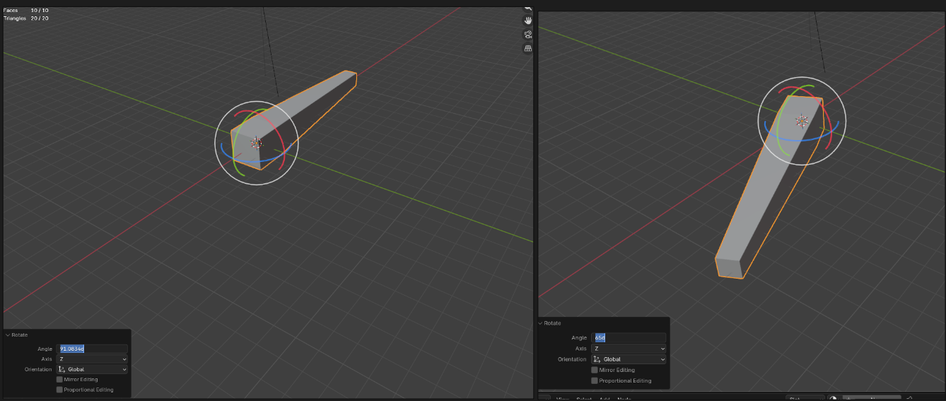 #151772 - Bug | Rotation adjustment - blender - Blender Projects