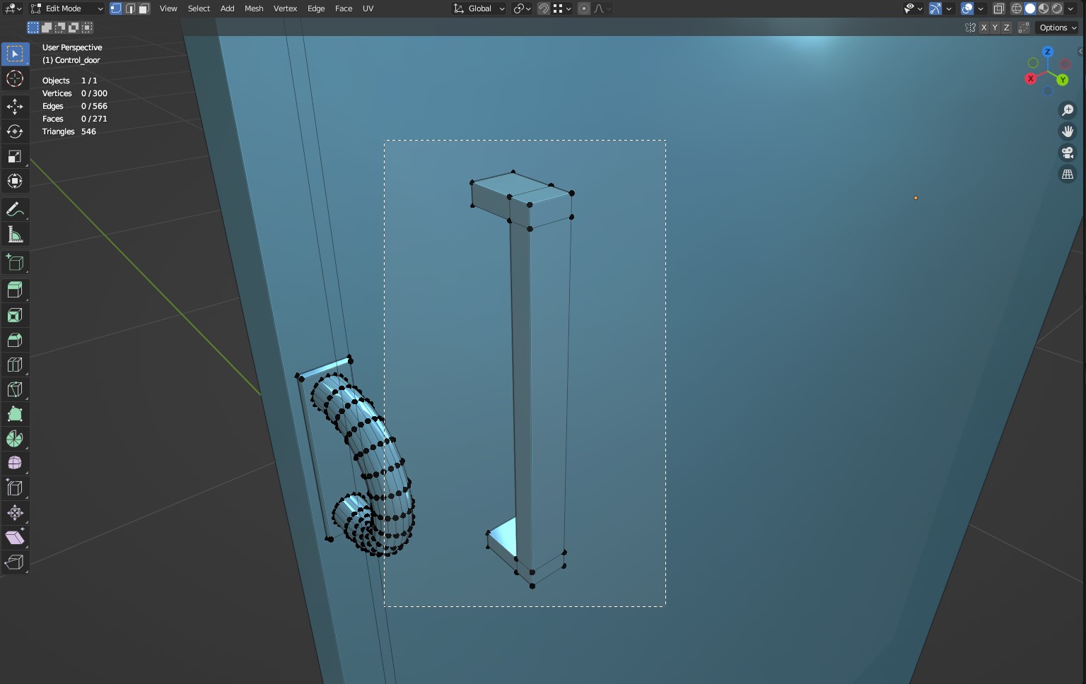 109640 Problems selecting vertices or faces in Blender 3.6 blender