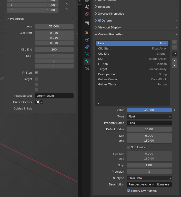 #130755 - Custom Properties UI Proposal - blender - Blender Projects