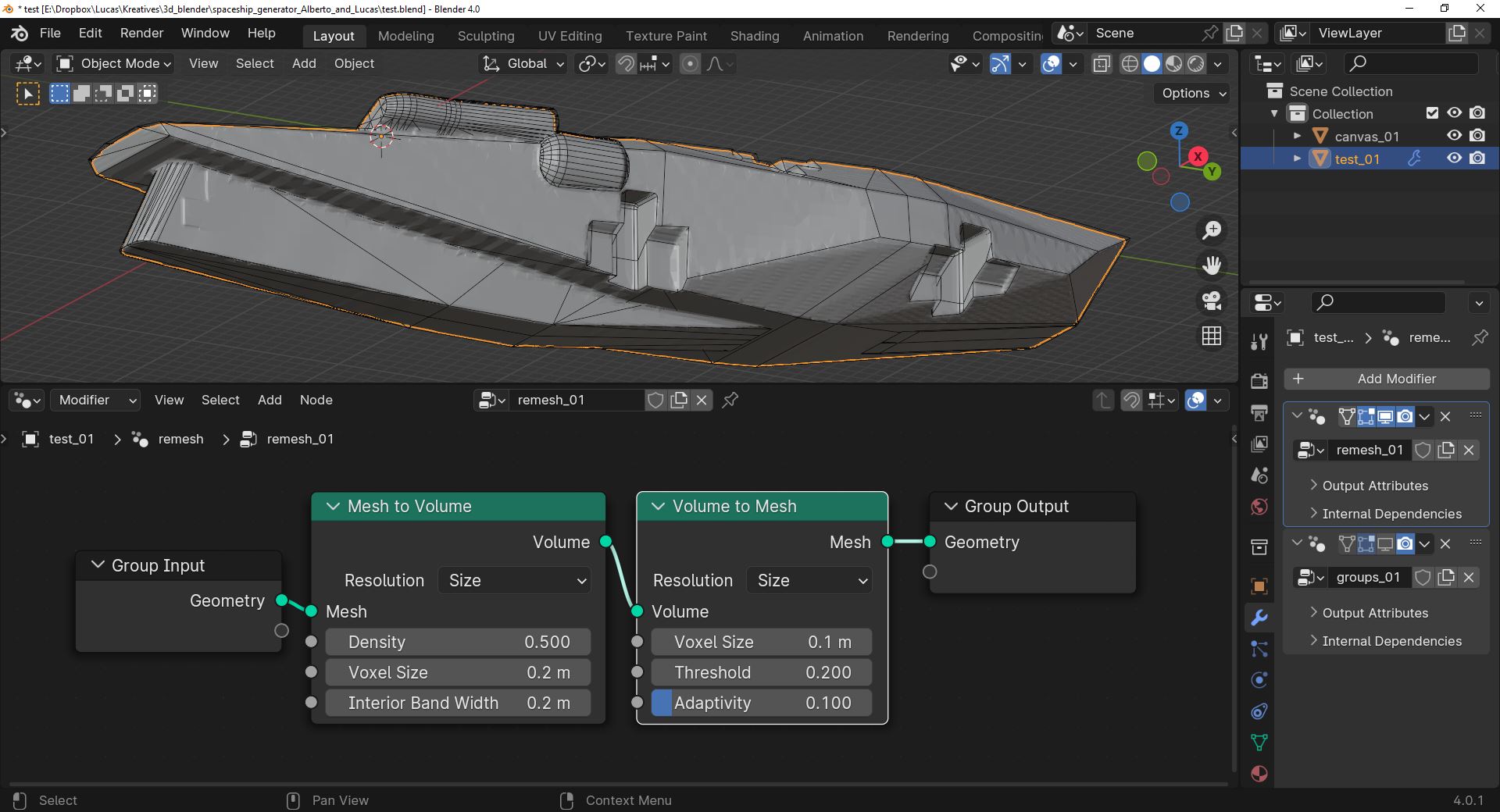 115578 Geometry Nodes Mesh to Volume and/or Volume to Mesh causing nondeterministic