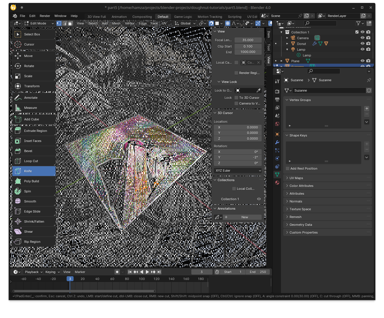 Glitch Effect Error 2.8 - Tutorials, Tips and Tricks - Blender