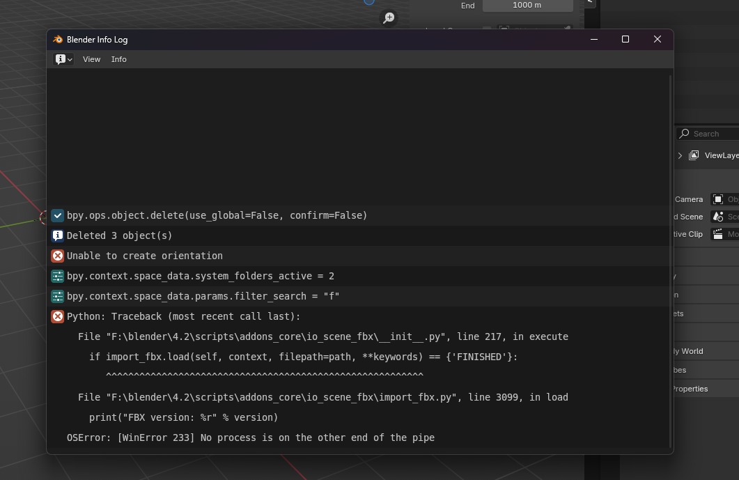 #137319 - import FBX issue - blender - Blender Projects