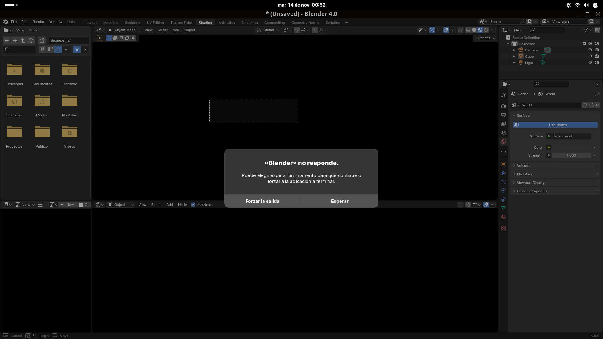 #114825 - Eevee not working in blender 4.0 (Fedora Linux) - blender ...