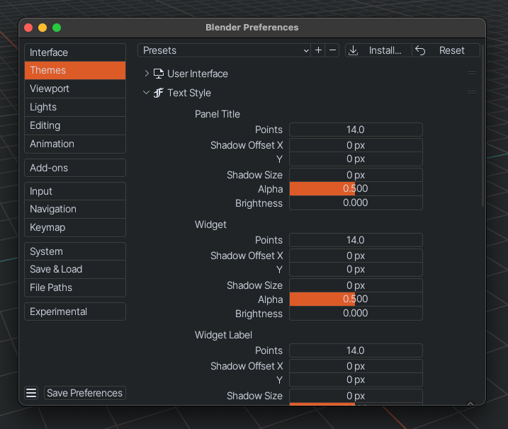 #112454 - UI: Configurable UI Font Weight - blender - Blender Projects