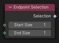Endpoint Selection node.