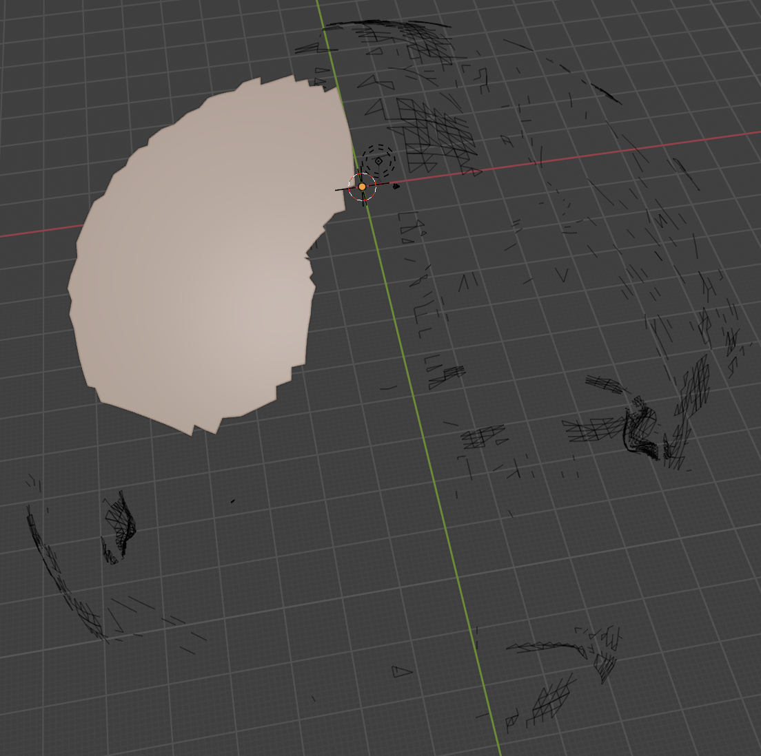 111992 Hiding faces on a specific mesh causes random hidden edges to
