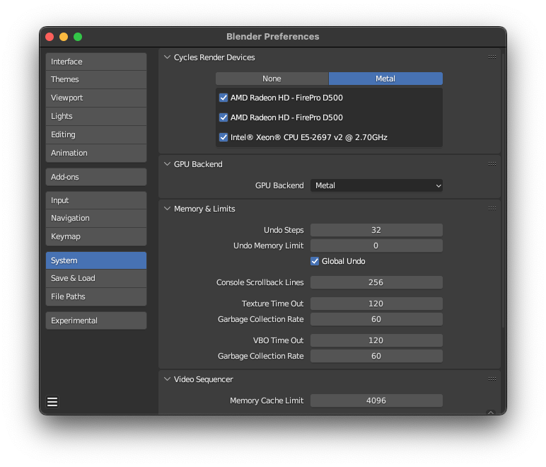 108131 3.6.0 crashes on Mac Pro Intel with AMD GPUs on Cycles / GPU
