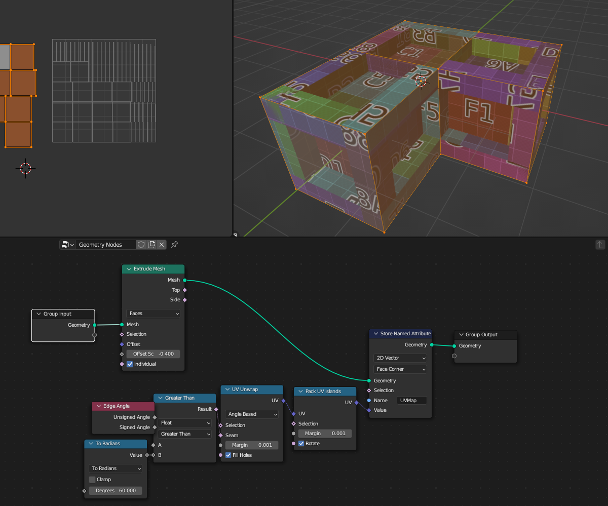 #109482 - UV: Modified Edges UV overlay don't show on generated Mesh ...