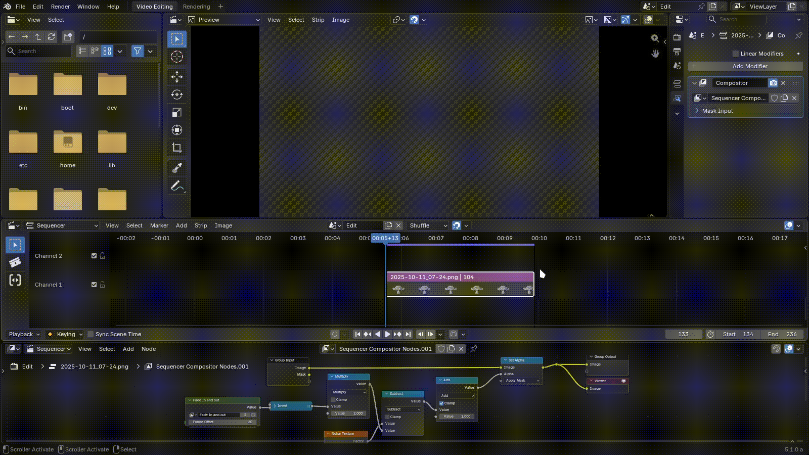 #147855 - VSE: Add "Strip Info" node to Sequencer Compositor - blender ...