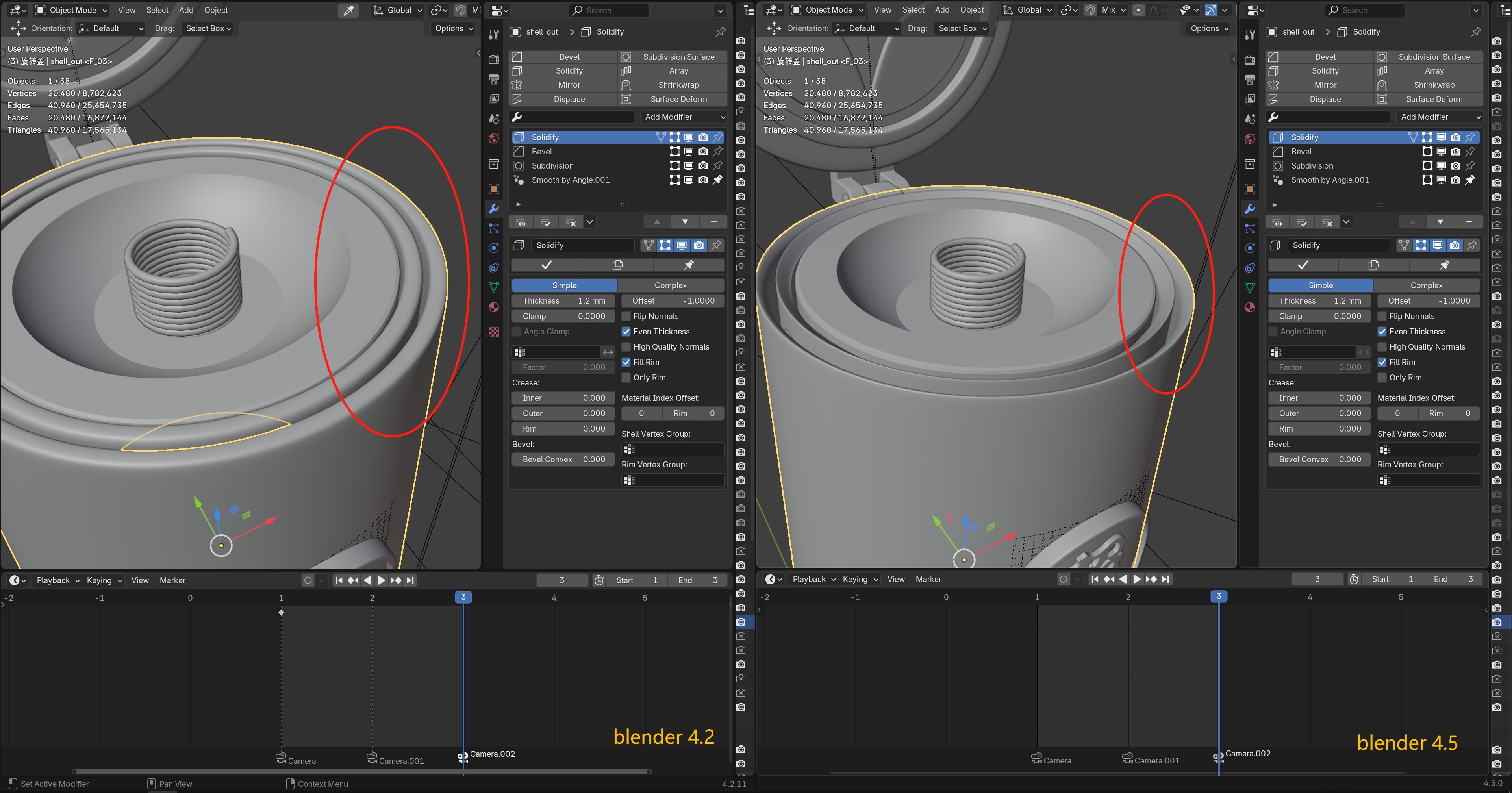 #142087 - The solidify modifier has the wrong thickness in Blender 4.5 ...