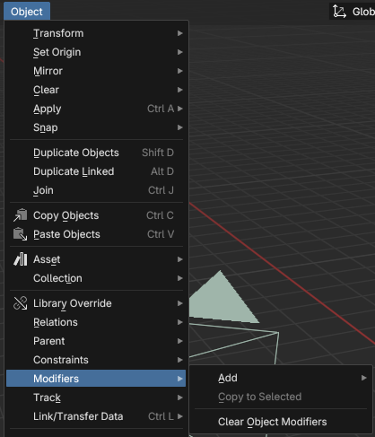 #121344 - UI: Tweaks to Object > Modifier menu - blender - Blender Projects