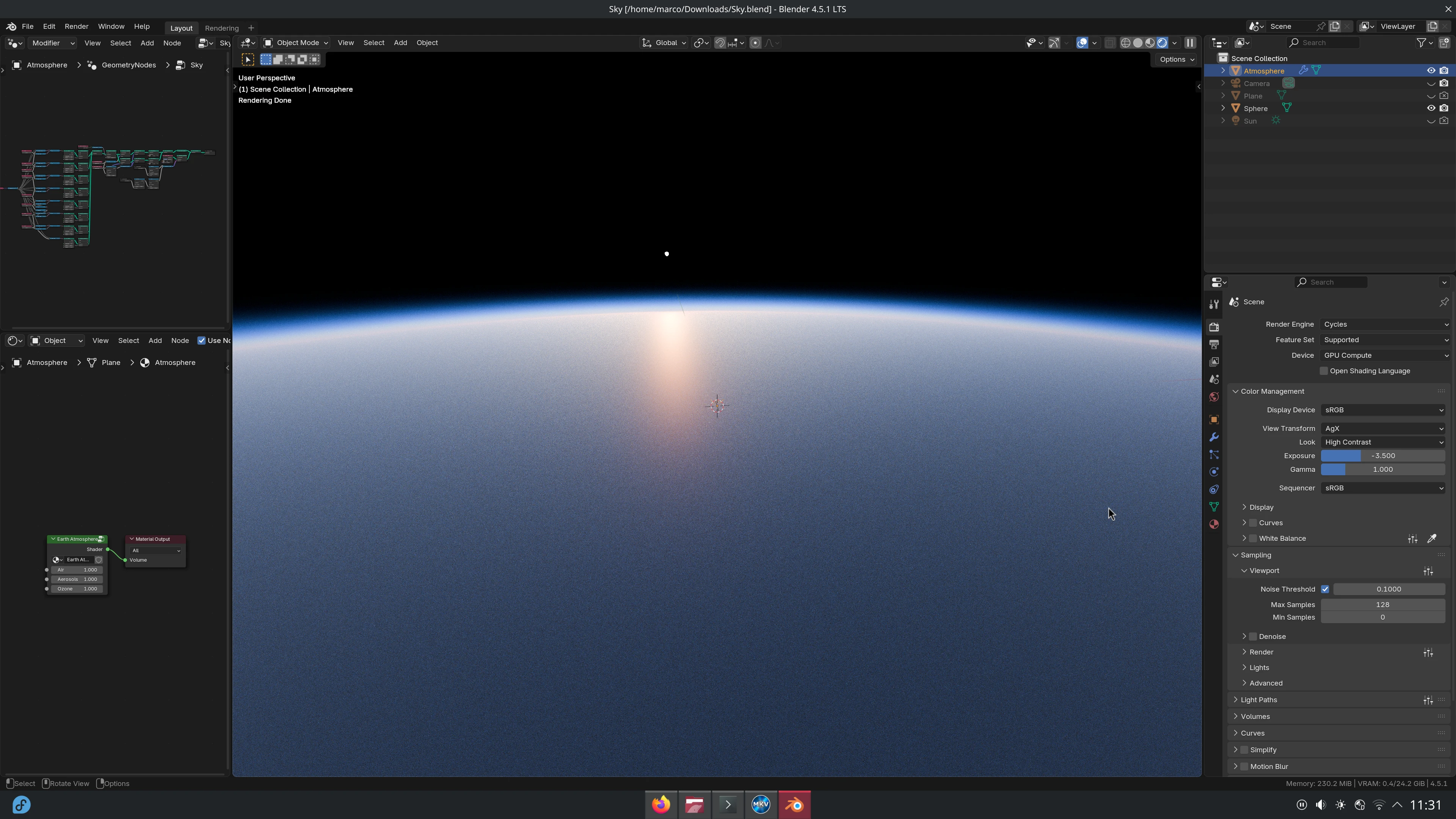 #144610 - Cycles: Volume rendering artifacts when volume mesh is open ...