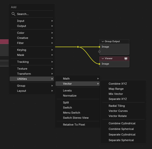 #147355 - Compositor: Vector Math missing in the add menu: - blender ...