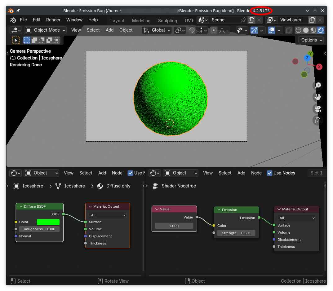 #132603 - Cycles: render bug with weird projection of mesh with ...