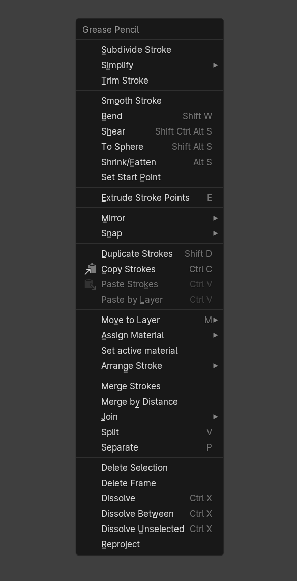 113115 Reworked Edit Context Menu blender Blender Projects