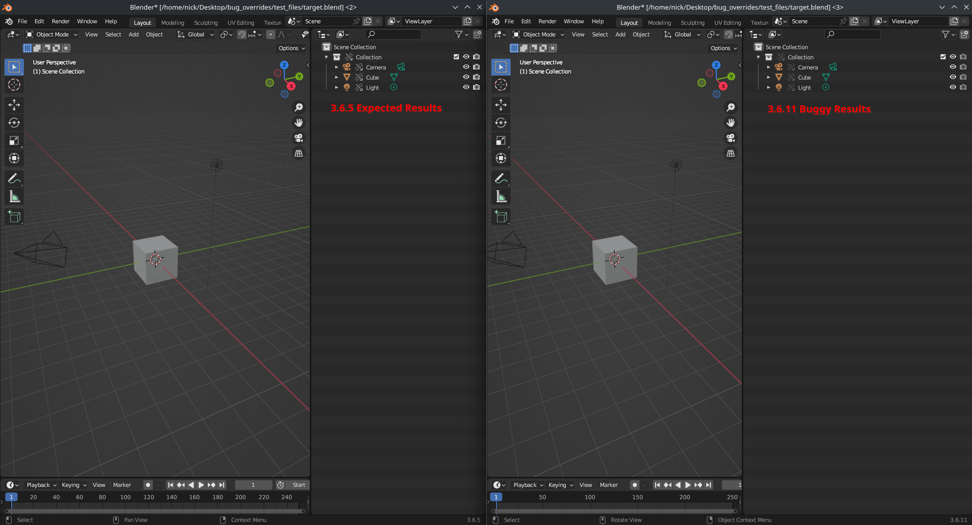 #120788 - Object Library Override Make doesn't create editable ...