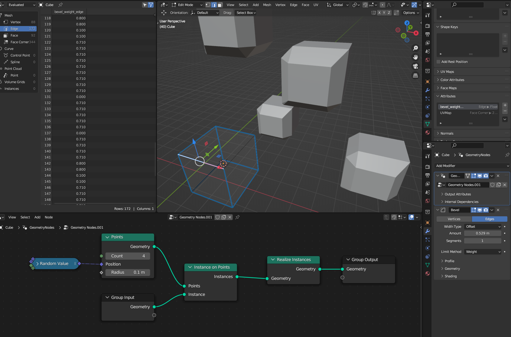 108023 Mesh Move bevel weight to generic attribute blender