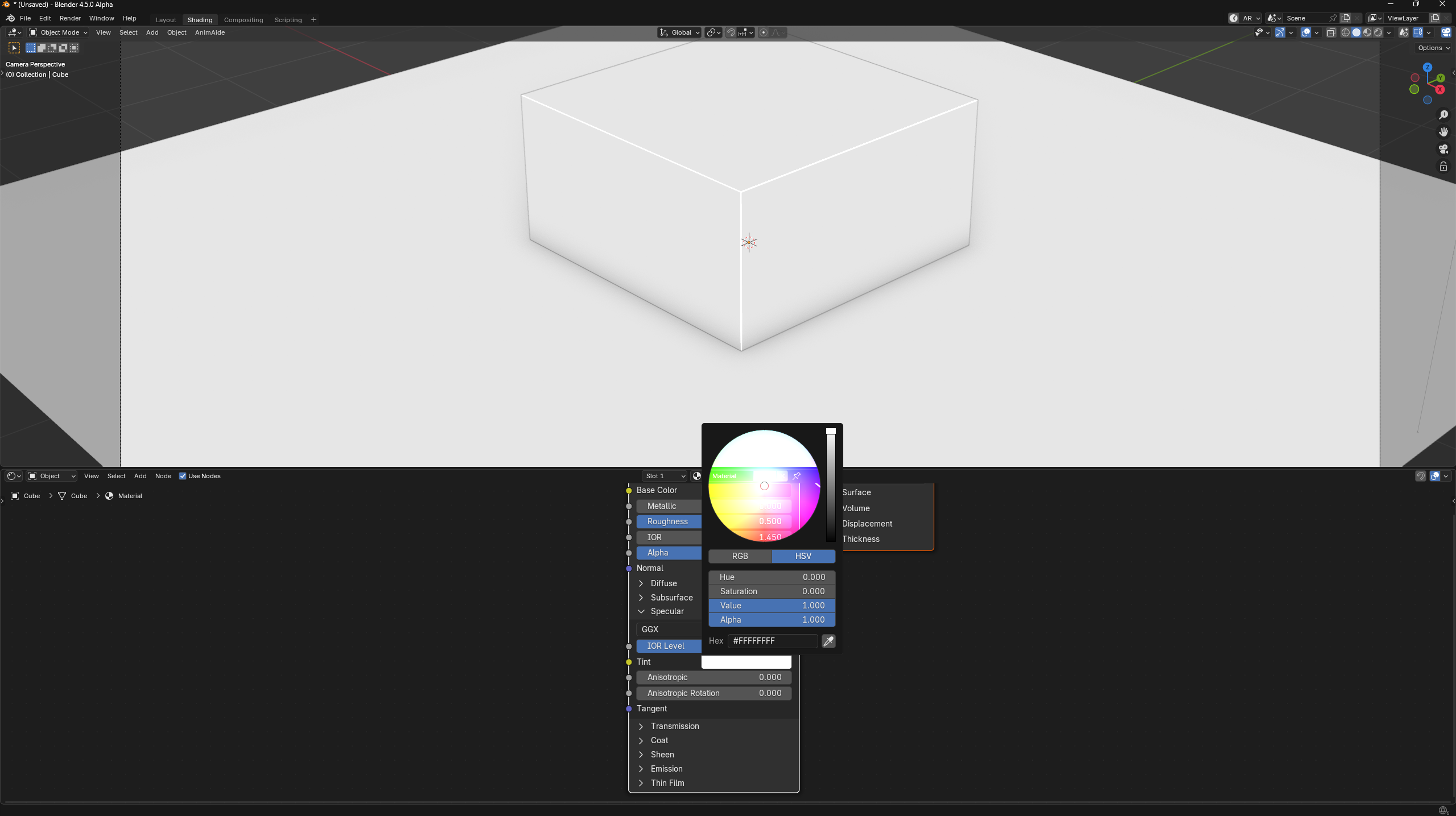 #139003 - Transparent Color Wheel - blender - Blender Projects