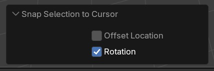 #134863 - Viewport: Snap to Cursor Rotation - blender - Blender Projects
