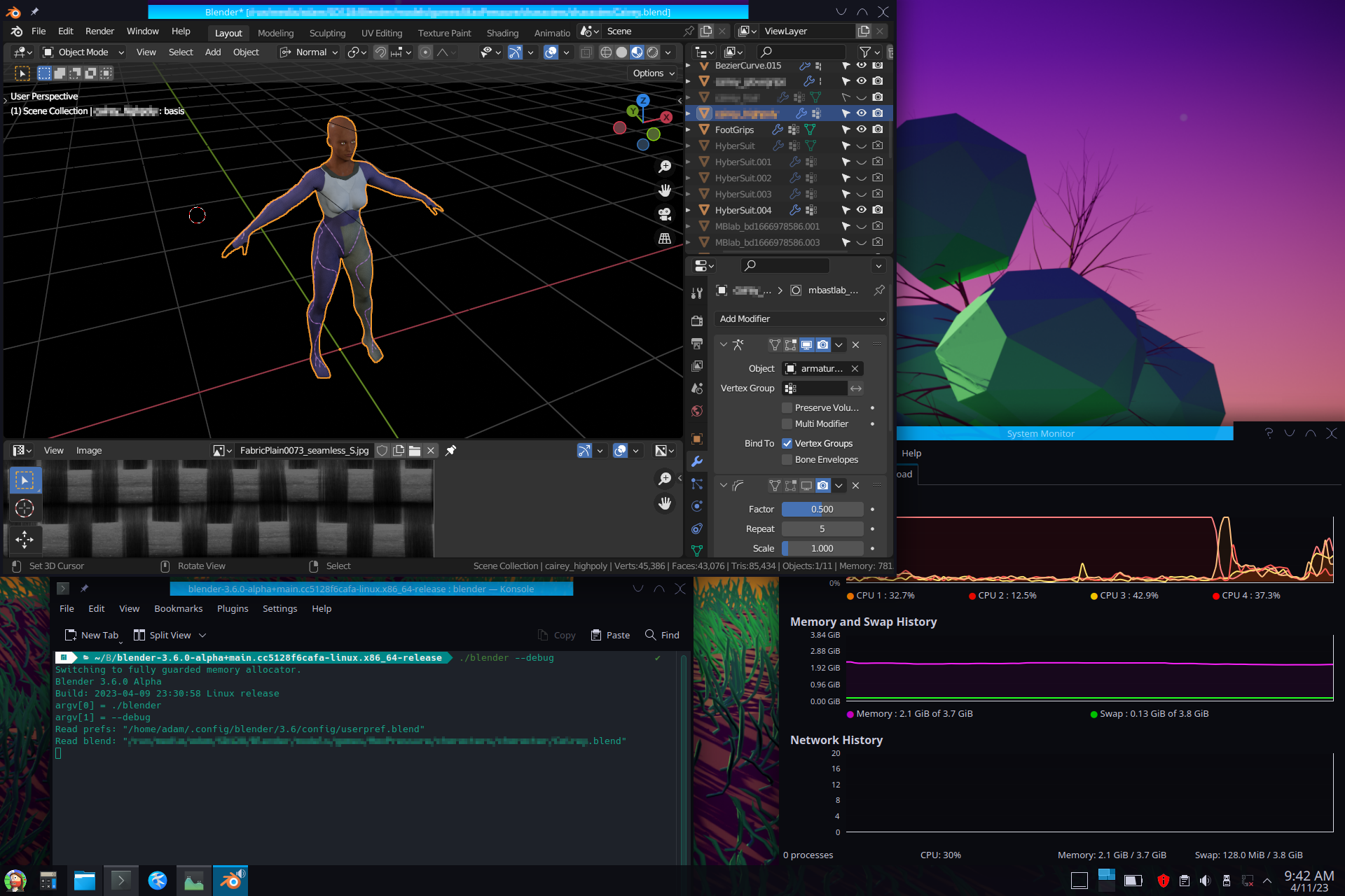 #106752 - System Hangs while Interacting with the Viewport - blender ...