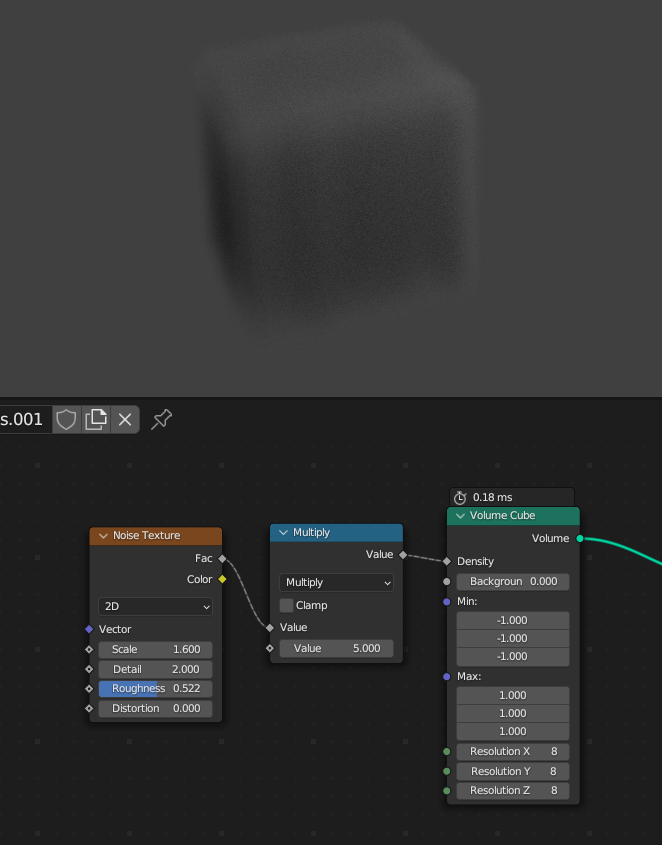 #106776 - Volume cube won't render in Cycles - blender - Blender Projects