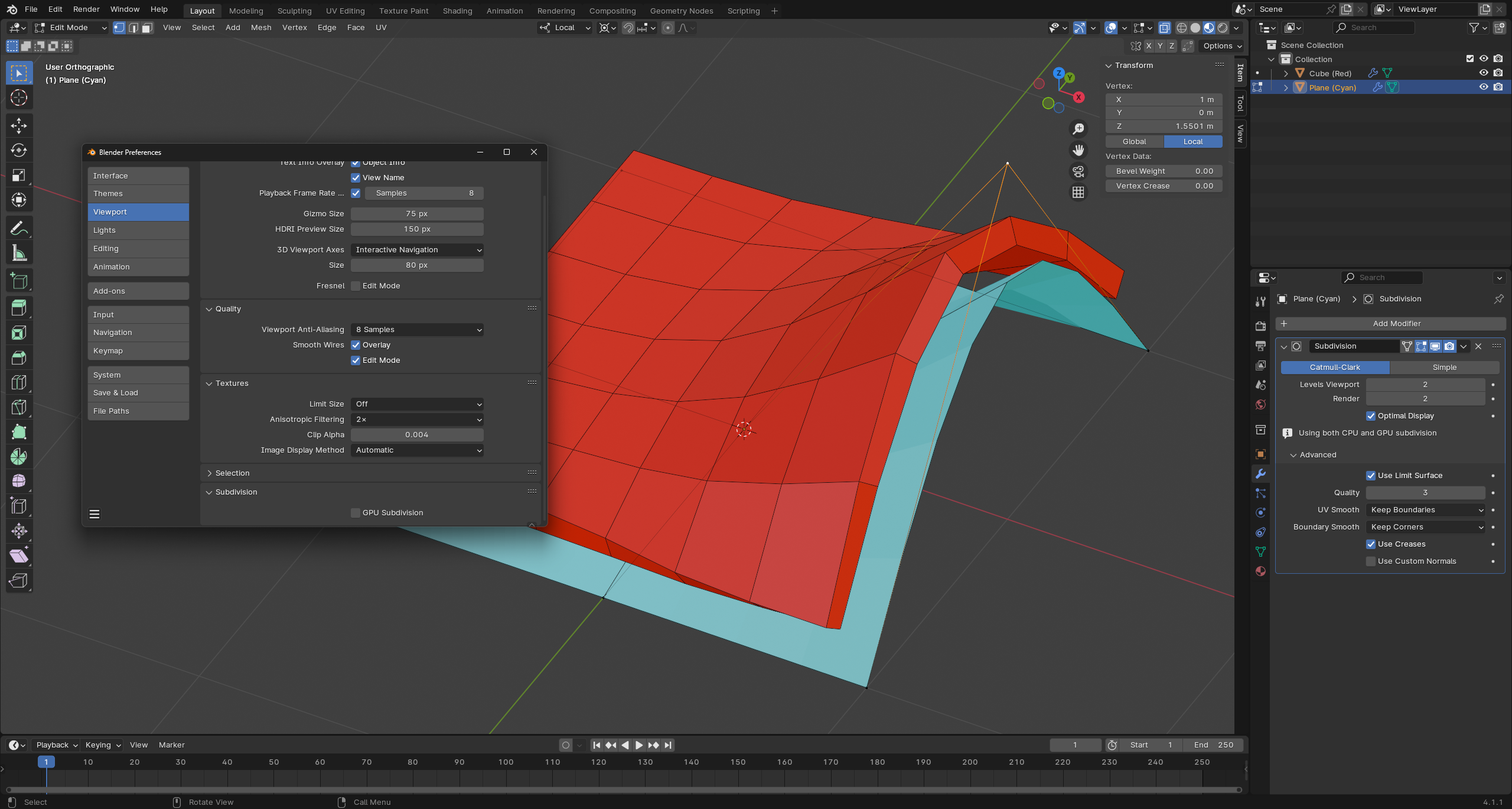 #124309 - Suface Deform Modifier not working with a target mesh in ...