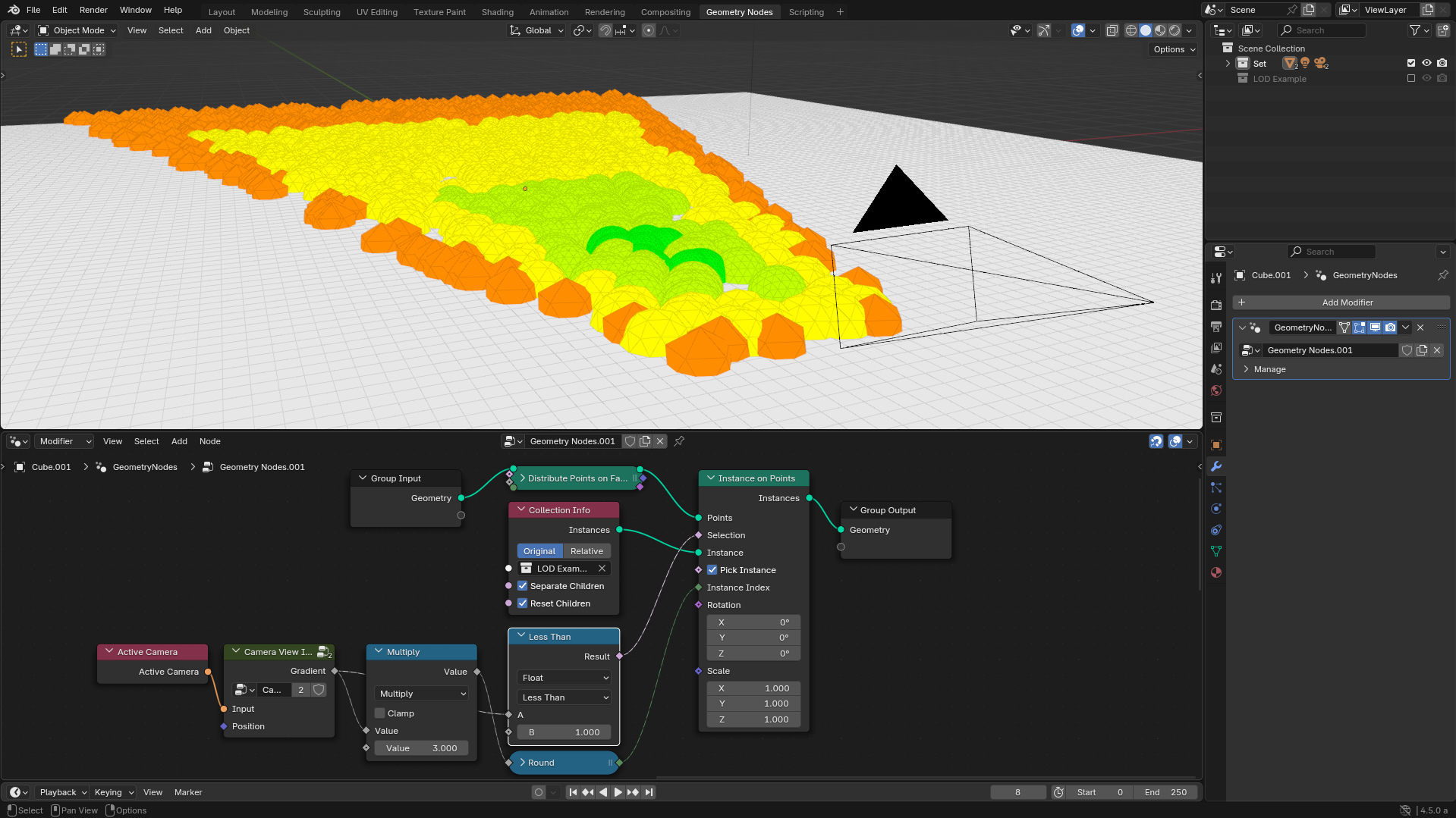 #135311 - Geometry Nodes: new Camera Info Node - blender - Blender Projects