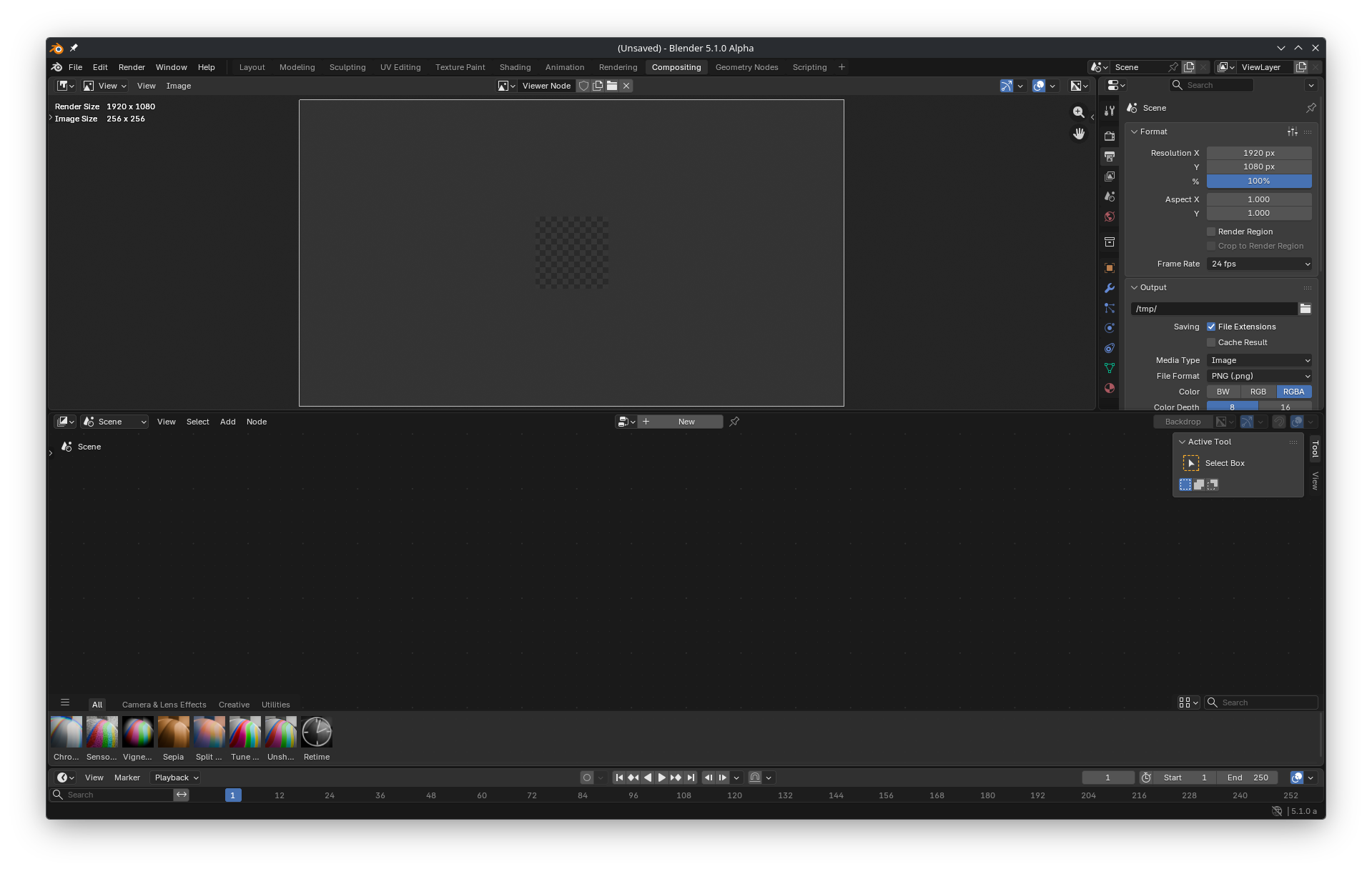 #151453 - Compositor: Update default workspace - blender - Blender Projects