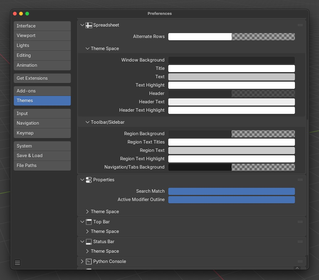 #140680 - UI: Theme: Remove unused region styling in editors - blender ...
