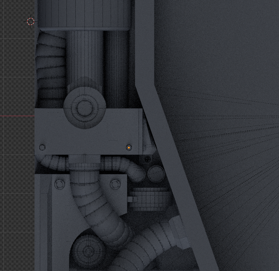 #117961 - Cycles HIP-RT wireframe artifacts in Orthographic view ...