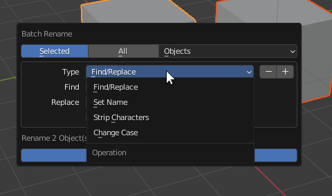 #95944 - Menu Hotkey do not work in Batch Rename Dialogue - blender ...