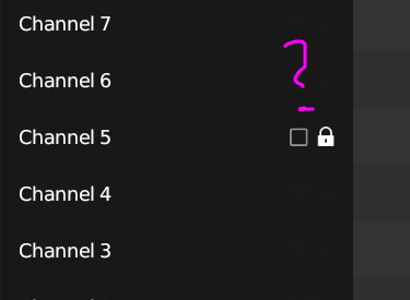 #107113 - VSE channel checkbox/lock button invisible in Blender Light ...
