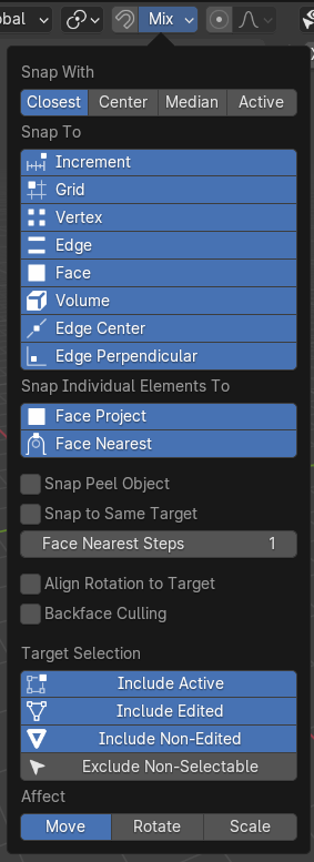#116109 - Transform: Implement Snap to Grid mode - blender - Blender ...
