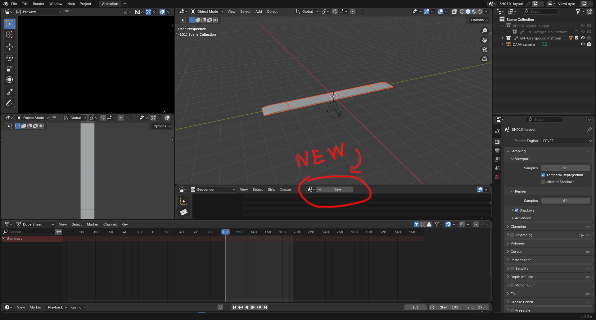 #464 - Blender-Kitsu: Blender 5.0 Sequencer now requires selecting the ...